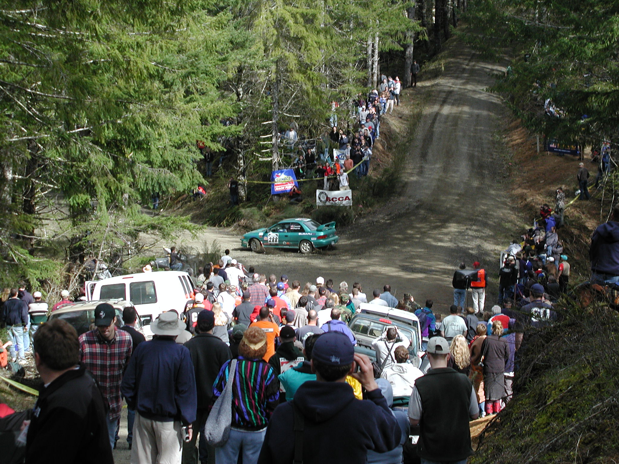 cavett rally impreza oregon trail rally 2002