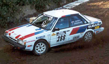 cavett rx turbo rally car