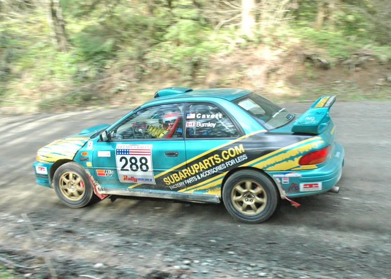cavett rally wild west rally 2005