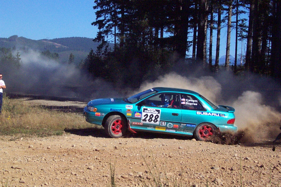 Feb 2001 Built 2nd Pro Rally Car a Subaru Impreza 18L awd